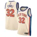 Camiseta City Edition Swingman crema New York Knicks Karl-Anthony Towns 2025/26