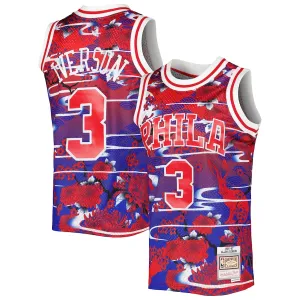 Allen Iverson 76ers Mitchell & Ness 1996-97 Lunar New Year HWC Jersey