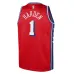 James Harden Philadelphia 76ers Jordan Brand Youth Swingman Jersey - Statement Edition - Red
