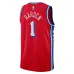 James Harden Philadelphia 76ers Jordan Brand Unisex Swingman Jersey - Statement Edition - Red