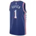 James Harden Philadelphia 76ers Maillot Swingman - Édition Icône - Bleu Royal