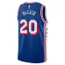 Jared McCain Philadelphia 76ers Swingman Jersey - Icon Edition - Königblau