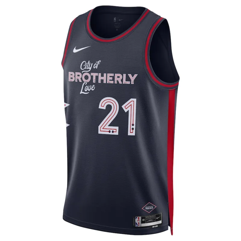 Maillot Joel Embiid 76ers – City Edition 2023-24 Unisexe