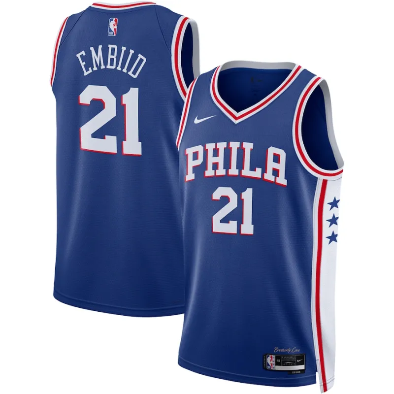 Joel Embiid Philadelphia 76ers Unisex Swingman Jersey - Icon Edition - Royal Blue