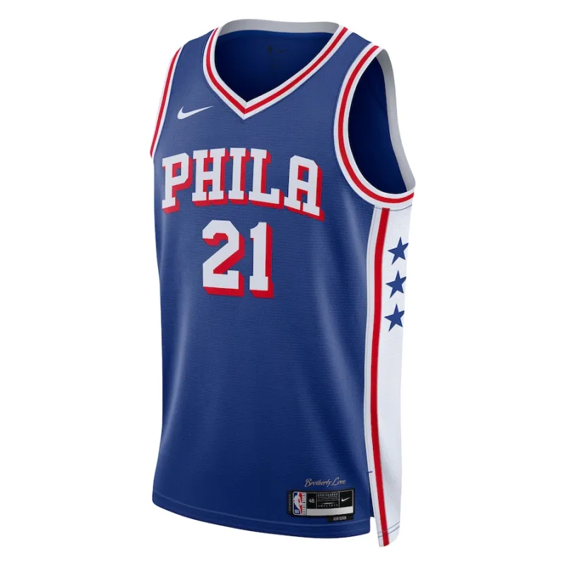 Joel Embiid Philadelphia 76ers Unisex Swingman Jersey - Icon Edition - Royal Blue