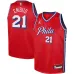 Philadelphia 76ers Joel Embiid Jordan Brand Youth Statement Swingman Trikot