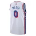 Tyrese Maxey Philadelphia 76ers Maglia Swingman Unisex - Edizione Associazione - Bianco