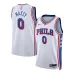 Tyrese Maxey Philadelphia 76ers Maglia Swingman Unisex - Edizione Associazione - Bianco