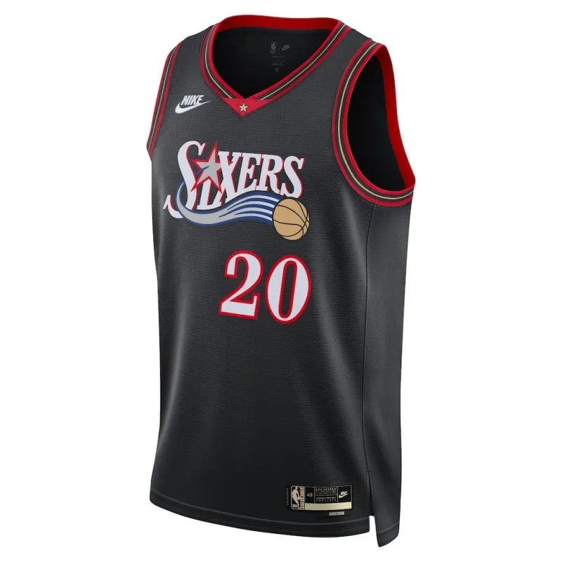 Philadelphia 76ers Maillot Swingman Jaden Ivey - Édition Classique - Noir