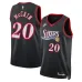 Philadelphia 76ers Maillot Swingman Jaden Ivey - Édition Classique - Noir
