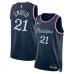 Philadelphia 76ers Joel Embiid 2025/26 Swingman Trikot - Stadtedition - Blau