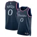 Philadelphia 76ers Tyrese Maxey 2025/26 Camiseta Swingman - Edición Ciudad - Azul