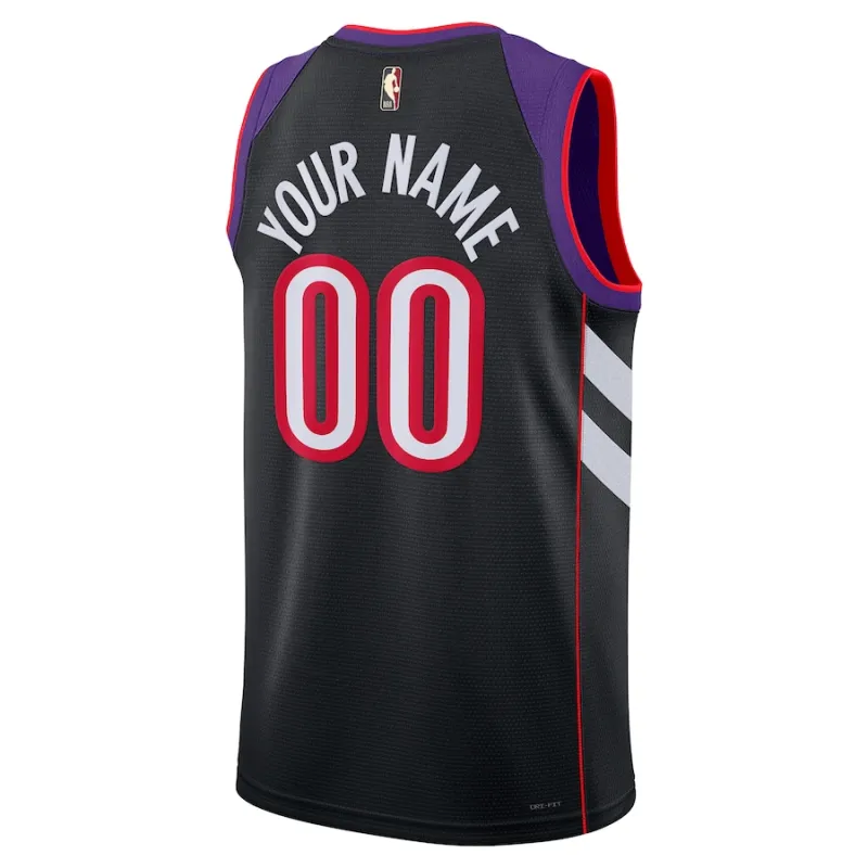 Toronto Raptors Camiseta Swingman Personalizada Unisex para Adultos - Edición Clásica - Morado