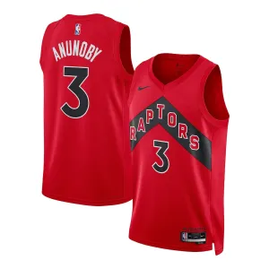 OG Anunoby Toronto Raptors Icon Edition Swingman Jersey - Red