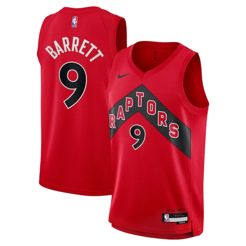 RJ Barrett Toronto Raptors Nike Swingman Jersey