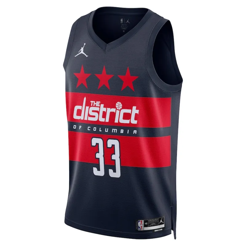 Maillot Kyle Kuzma Washington Wizards Jordan Brand 2024/25 Statement Edition