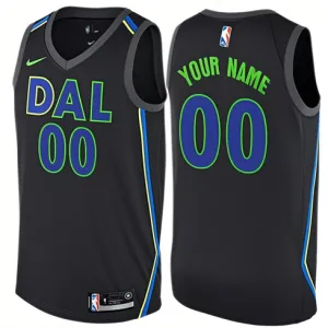 Dallas Mavericks Edizione Città Nero