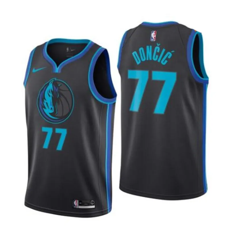 Luka Doncic, Dallas Mavericks City Edition Black