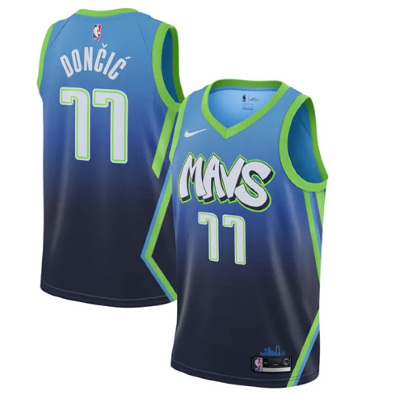 Luka Doncic, Dallas Mavericks edizione della città 2019/20 Blu