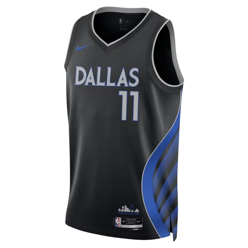 Dallas Mavericks Kyrie Irving 2025/26 Unisex Jersey - City Edition - Black