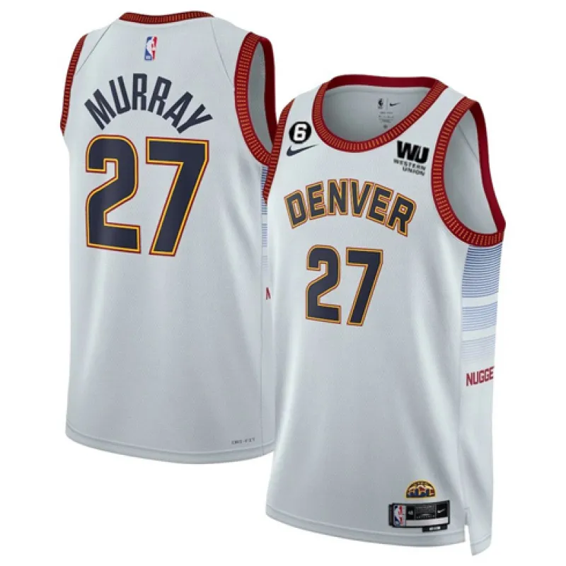 Jamal Murray, Denver Nuggets, 2022/23 City Edition, White
