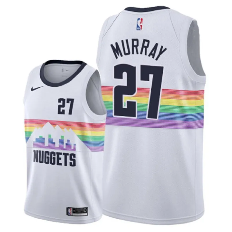 Jamal Murray, Denver Nuggets, édition Ville 2018/19, Blanc