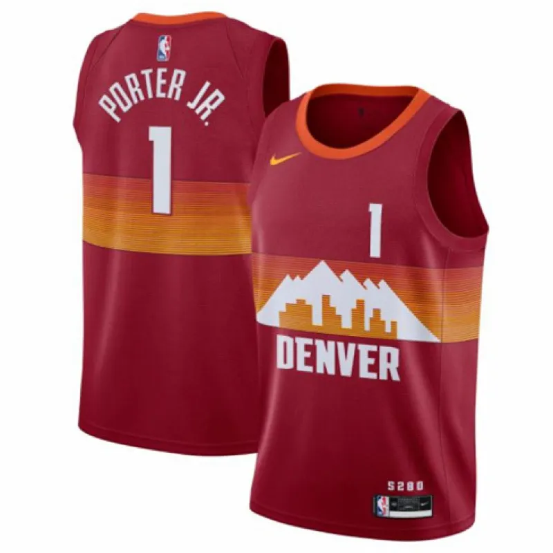 Michael Porter Jr., Denver Nuggets, édition Ville 2020/21, Rouge