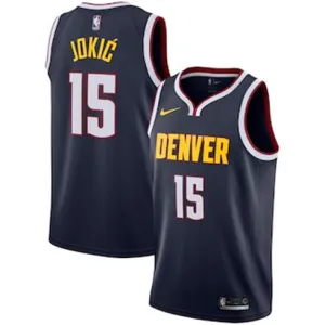 Nikola Jokic, Denver Nuggets, 2018/19, Dark Blue
