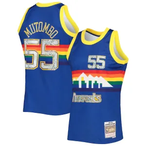 Dikembe Mutombo Denver Nuggets 1996/97 NBA 75th Anniversary Diamond Jersey