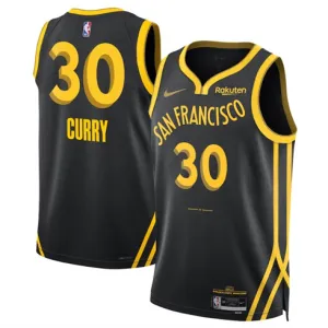 Stephen Curry, Golden State Warriors 2023/24 City Edition, Black
