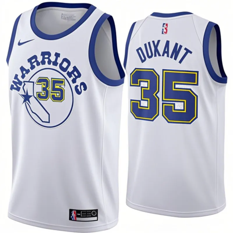 Kevin Durant, Golden State Warriors, Classic Edition, White
