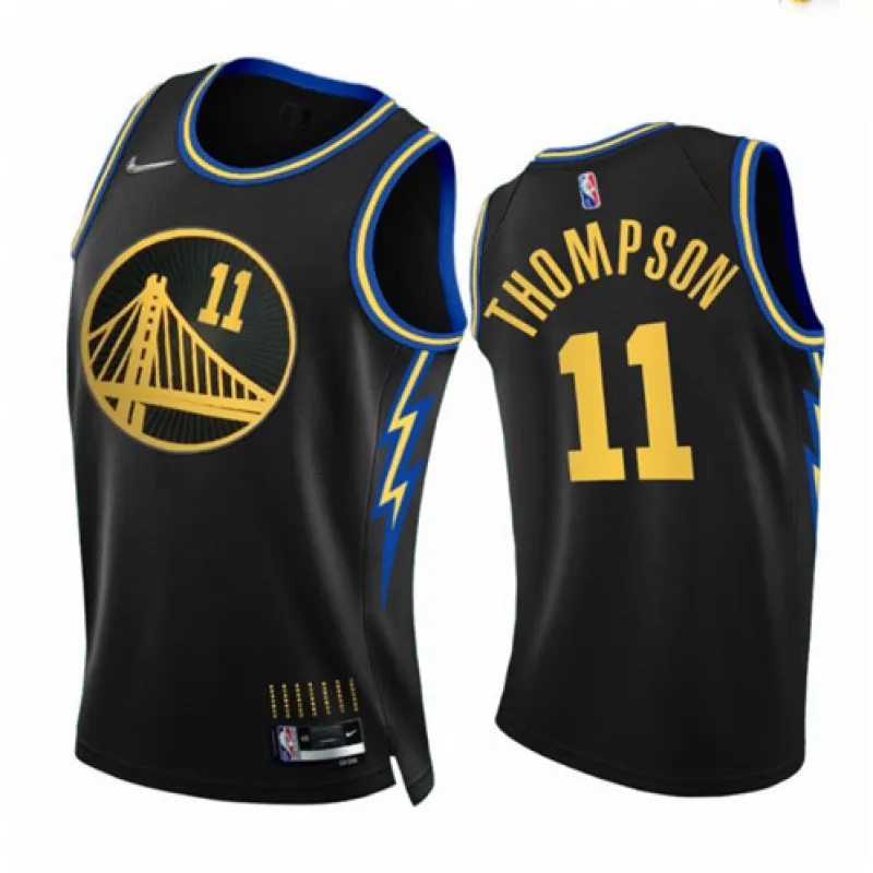 Klay Thompson, Golden State Warriors, Édition Ville 2021/22, Noir