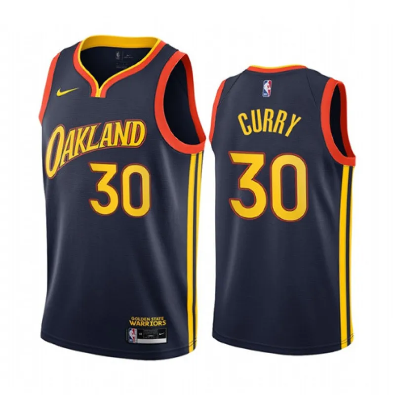 Stephen Curry, Golden State Warriors, City Edition 2020/21, Schwarz