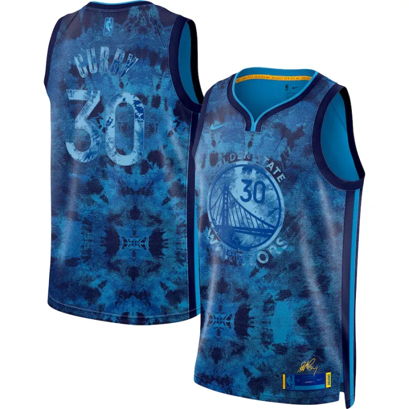 Stephen Curry, Golden State Warriors, Unisex, Blu Regale