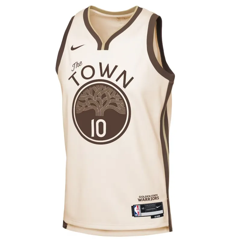 Golden State Warriors Jimmy Butler III 2025/26 Maglia Swingman - Edizione Città - Crema
