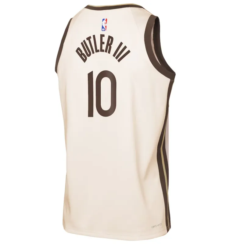 Golden State Warriors Jimmy Butler III 2025/26 Maglia Swingman - Edizione Città - Crema