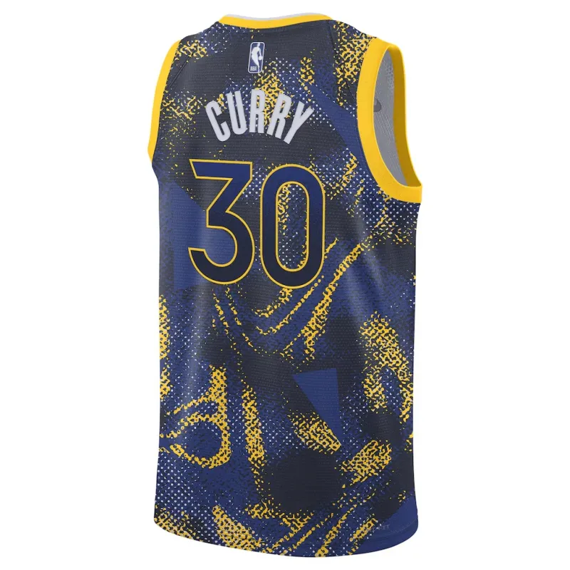 Golden State Warriors Stephen Curry 2025/26 Unisex Icon Edition Jersey - Blue
