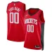 Houston Rockets, Custom Jersey, Icon Edition, Red
