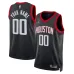 Houston Rockets, Maglia personalizzata unisex per i fan della stagione 2022/23, Edizione Statement, Nera