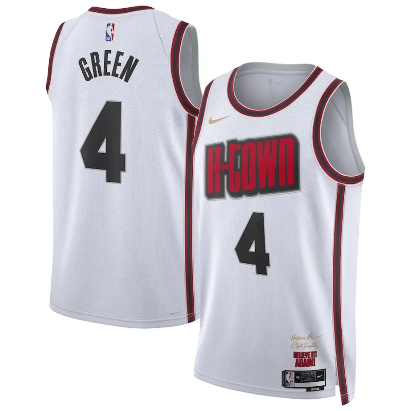 Jalen Green Houston Rockets 2024/25 City Edition Unisex Jersey