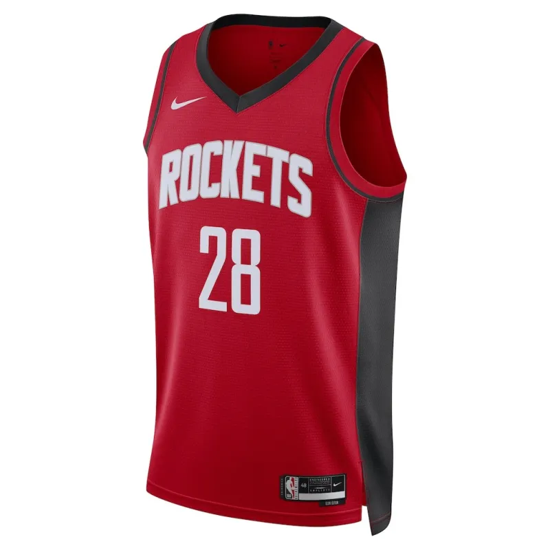 Camiseta Swingman de Houston Rockets Alperen Şengün - Edición Icono - Roja