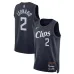 Kawhi Leonard , Los Angeles Clippers, 2023/24 City Edition, Black
