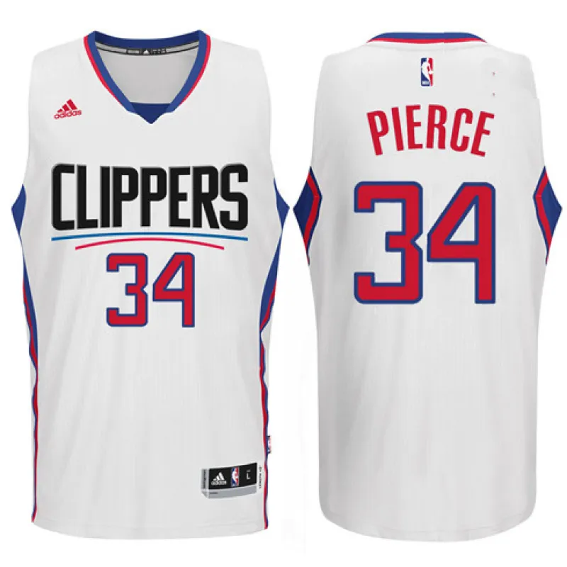 Paul Pierce, Los Angeles Clippers, 2016, Weiß