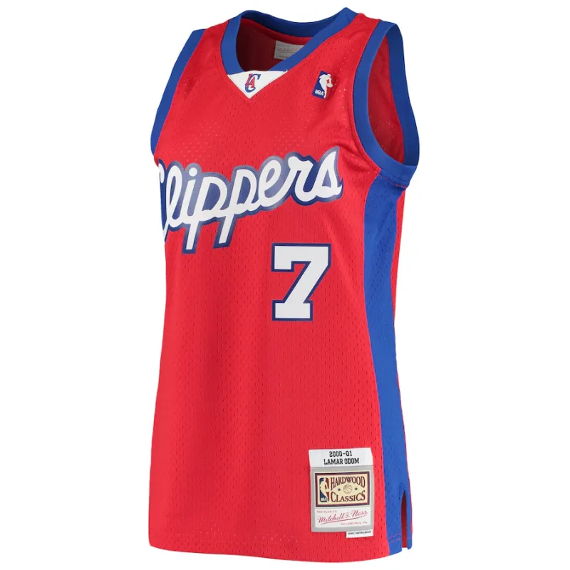 Lamar Odom, Los Angeles Clippers, 2000/01, Red