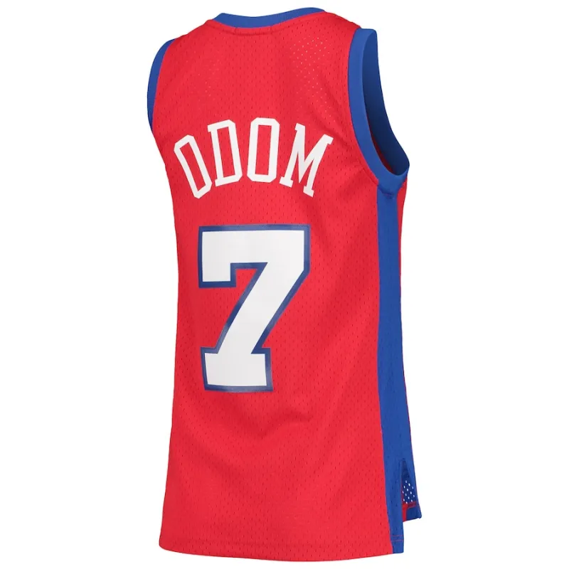 Lamar Odom, Los Angeles Clippers, Women's, 2000/01, Red