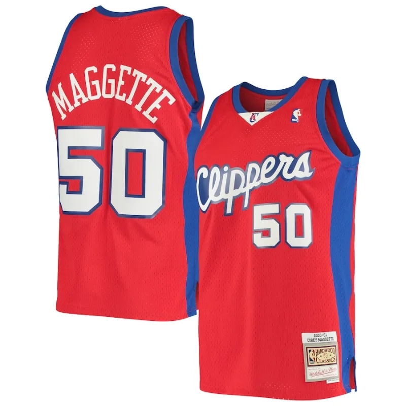 Corey Maggette, Los Angeles Clippers, 2000/01, Rosso