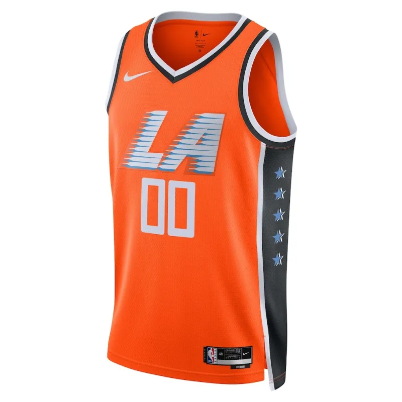 Los Angeles Clippers 2025/26 City Edition Unisex Jersey - Orange