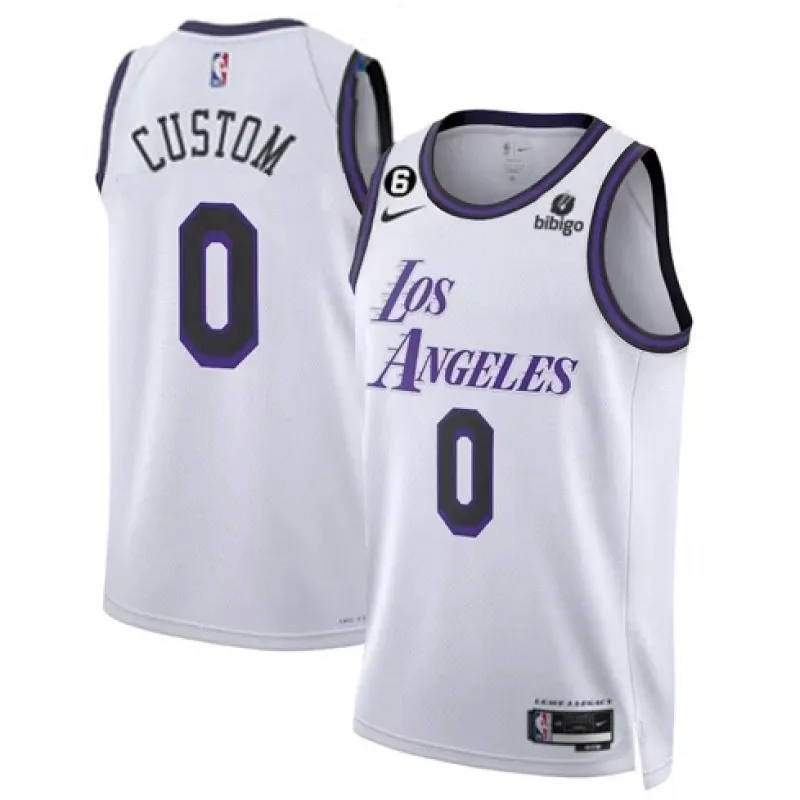 Los Angeles Lakers Édition de la ville 2022/23, Blanc