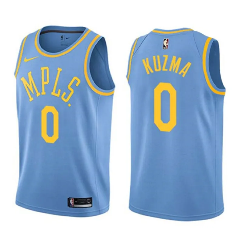 Kyle Kuzma, Los Angeles Lakers, Bleu