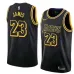 LeBron James, Los Angeles Lakers, City Edition, Schwarz